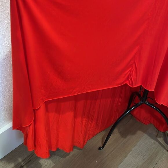 Splendid Women's Rayon Jersey Hilo Dress | Red | size L - Picture 5 of 10